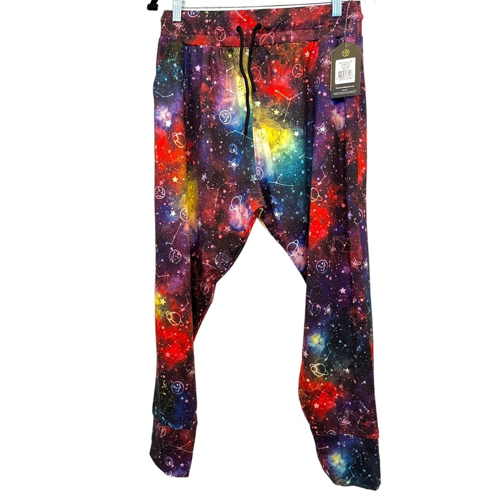 Zumba Cosmic Harem Pants NWT M